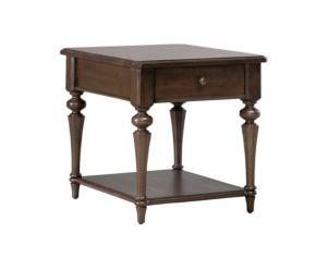 Liberty Furniture Industries, Inc. Arden Road Satin Cherry End Table