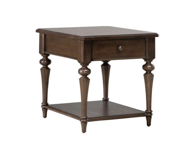 Liberty Furniture Industries, Inc. Arden Road Satin Cherry End Table large image number 2