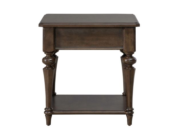 Liberty Furniture Industries, Inc. Arden Road Satin Cherry End Table large image number 4