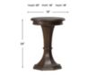 Liberty Furniture Industries, Inc. Arden Road Satin Cherry Chairside Table small image number 7