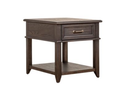 Liberty Furniture Industries, Inc. Mill Creek Peppercorn End Table