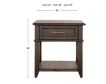 Liberty Furniture Industries, Inc. Mill Creek Peppercorn End Table small image number 12