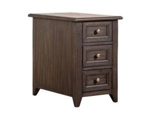 Liberty Furniture Industries, Inc. Mill Creek Peppercorn 3-Drawer Chairside Table