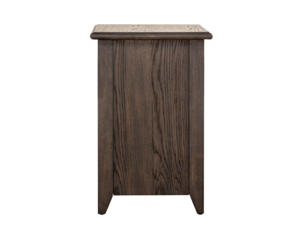 Liberty Furniture Industries, Inc. Mill Creek Peppercorn 3-Drawer Chairside Table large image number 5