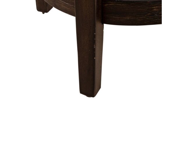 Liberty Furniture Industries, Inc. Mill Creek Peppercorn Console Swivel Stool large image number 5