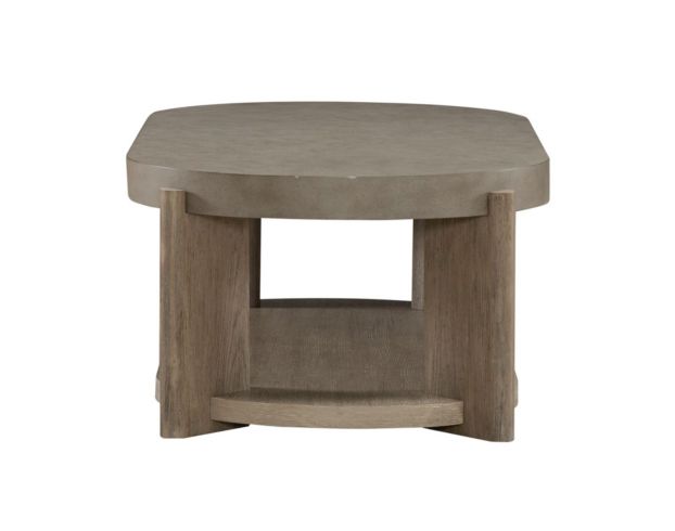 Liberty Furniture Industries, Inc. Affinity Dusty Taupe Oval Coffee Table large image number 4