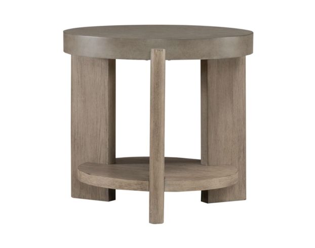 Liberty Furniture Industries, Inc. Affinity Dusty Taupe End Table large image number 1