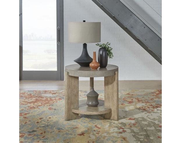 Liberty Furniture Industries, Inc. Affinity Dusty Taupe End Table large image number 5