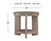 Liberty Furniture Industries, Inc. Affinity Dusty Taupe End Table small image number 6