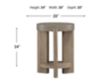 Liberty Furniture Industries, Inc. Affinity Dusty Taupe Chairside Table small image number 6