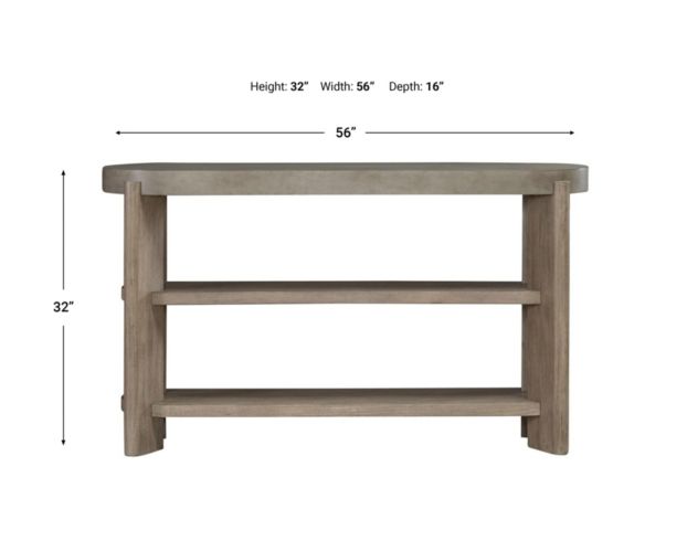 Liberty Furniture Industries, Inc. Affinity Dusty Taupe Sofa Table large image number 8