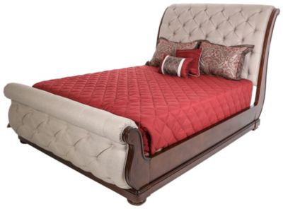 Liberty Cotswold King Upholstered, Upholstered Sleigh Bed King