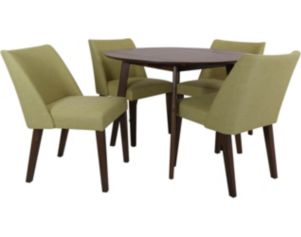 Liberty Space Savers Green 5-Piece Drop Leaf Dining Set