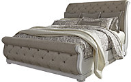 Liberty Abbey Park Queen Upholstered Sleigh Bed