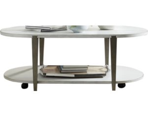 Liberty Sterling Oval Cocktail Table