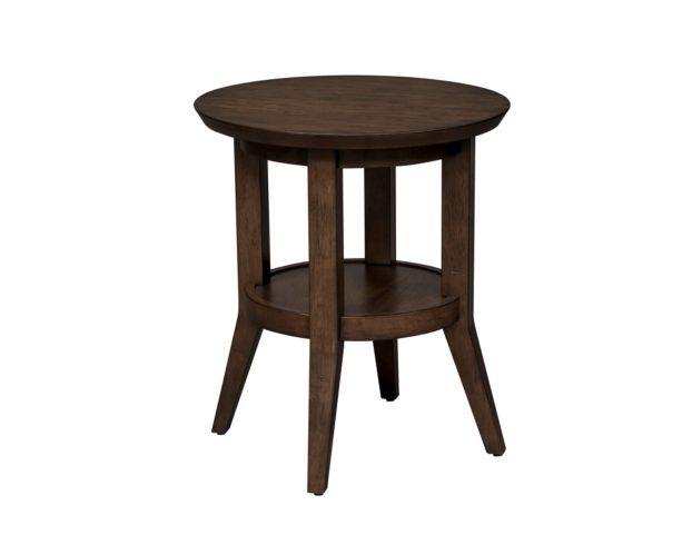 Liberty Round Ventura Boulevard End Table large image number 1