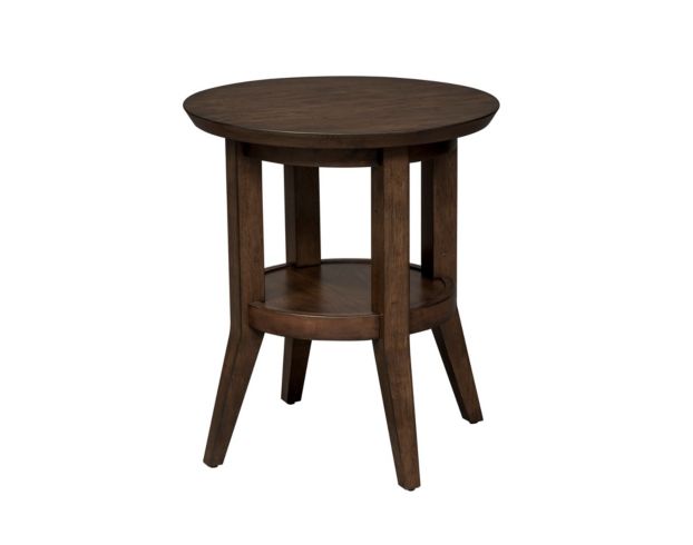 Liberty Round Ventura Boulevard End Table large image number 2