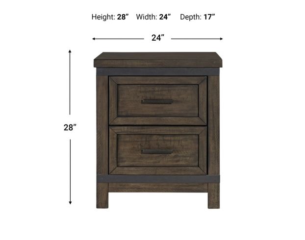 Liberty Furniture Industries, Inc. Thornwood Nightstand large image number 4