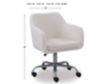 Linon Brooklyn Sherpa Office Chair small image number 5