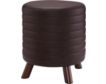 Linon Peat Brown Ottoman small image number 1