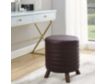 Linon Peat Brown Ottoman small image number 4