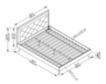Linon Hudson King Bed small image number 3
