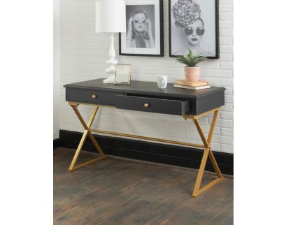 Linon Emma Black Desk