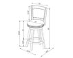 Linon Melrose Counter Stool small image number 5