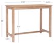 Linon Claridge Natural Counter Table small image number 5