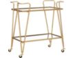 Linon Ellie Gold Bar Cart small image number 1