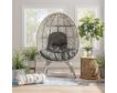 Linon Indah Grey Round Chair small image number 2