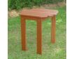 Linon Linon Outdoor Adirondack Brown End Table small image number 3
