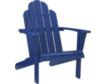 Linon Linon Outdoor Adirondack Blue Chair small image number 1
