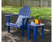 Linon Linon Outdoor Adirondack Blue Chair small image number 3