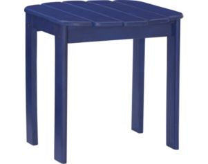 Linon Linon Outdoor Blue End Table