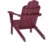 Linon Linon Outdoor Adirondack Red Chair small image number 2
