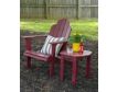 Linon Linon Outdoor Adirondack Red Chair small image number 3