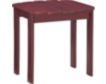 Linon Linon Outdoor Red End Table small image number 1