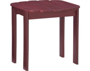 Linon Linon Outdoor Red End Table