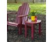Linon Linon Outdoor Red End Table small image number 2