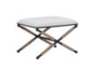 Linon Campaign Linen Accent Stool small image number 2