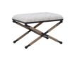 Linon Campaign Striped Accent Stool small image number 1