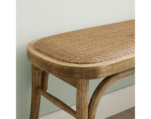 Target rattan hot sale bench