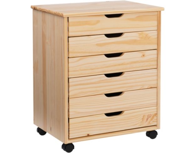 Linon Rudy Rolling Cart large image number 1