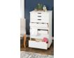 Linon Rudy White 8 Drawer Rolling Cart small image number 3
