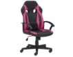 Linon Klutch Pink Desk Chair small image number 1