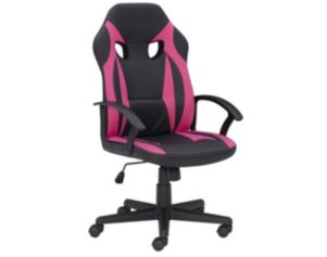 Linon Klutch Pink Desk Chair