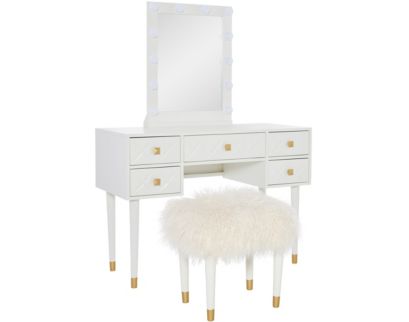 Linon Geo Vanity with Stool