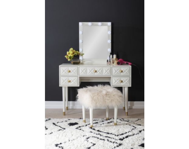 Linon Geo Vanity with Stool large image number 3
