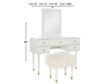 Linon Geo Vanity with Stool small image number 5